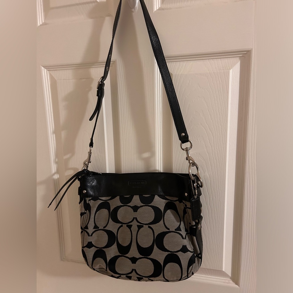 Coach Signature C Black/Grey Bag